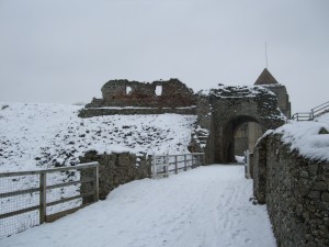 Entrance to Castle Rising