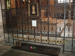 Grave of Queen Katharine of Aragon