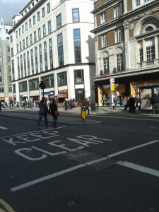 Durham House Street is to the left of Top Shop.