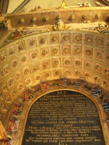 Detail of the tomb